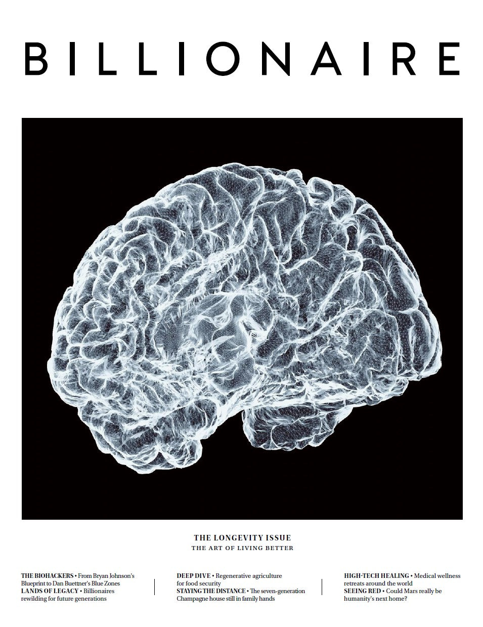 BILLIONAIRE - Print - The Longevity Issue (#36)